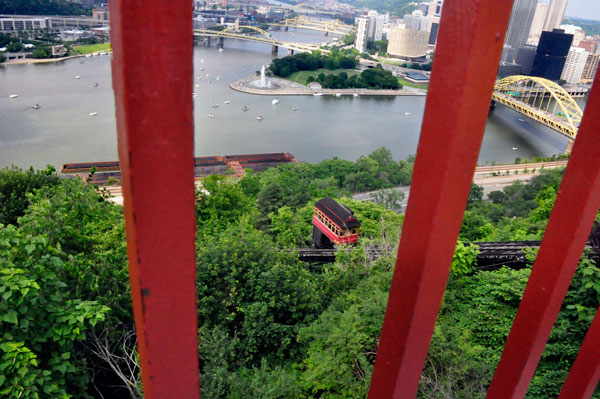view from the outdoor observation deck